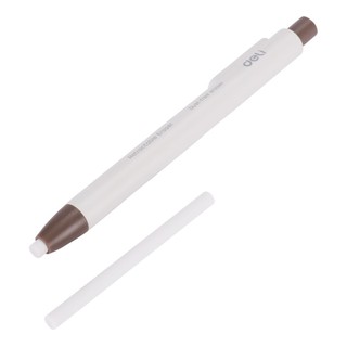 Tẩy chì 2B dạng bút bấm Deli-COMBO 2 CÁI