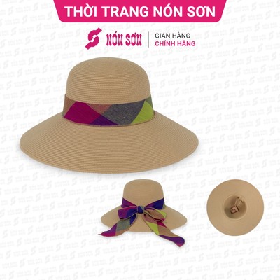 Mũ vành thời trang NÓN SƠN XH001-113-KM1