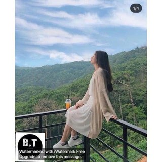 Áo khoác len mỏng siêu hot(#335 ảnh thật)
