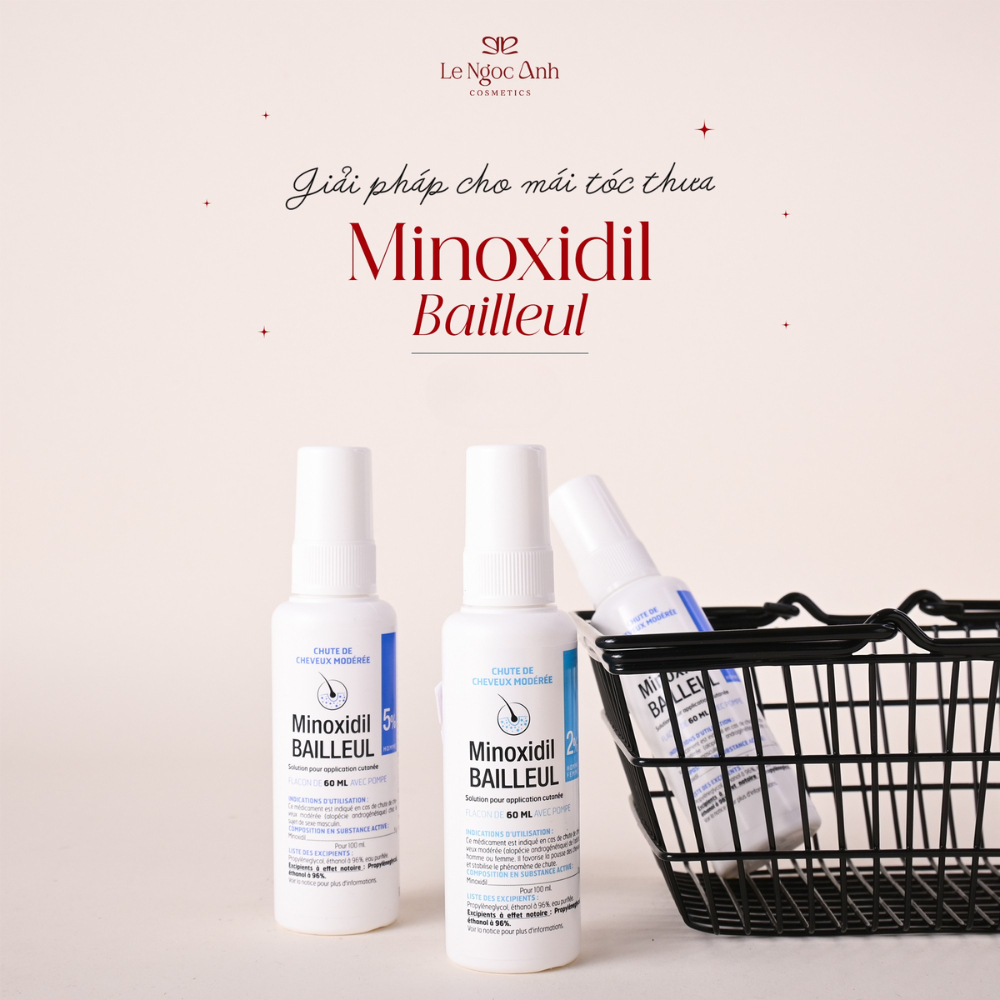 Xịt Mọc Tóc Minoxidil Bailleul 60ml