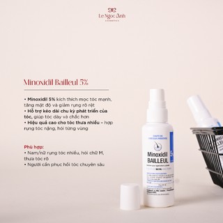 Xịt Mọc Tóc Minoxidil Bailleul 60ml