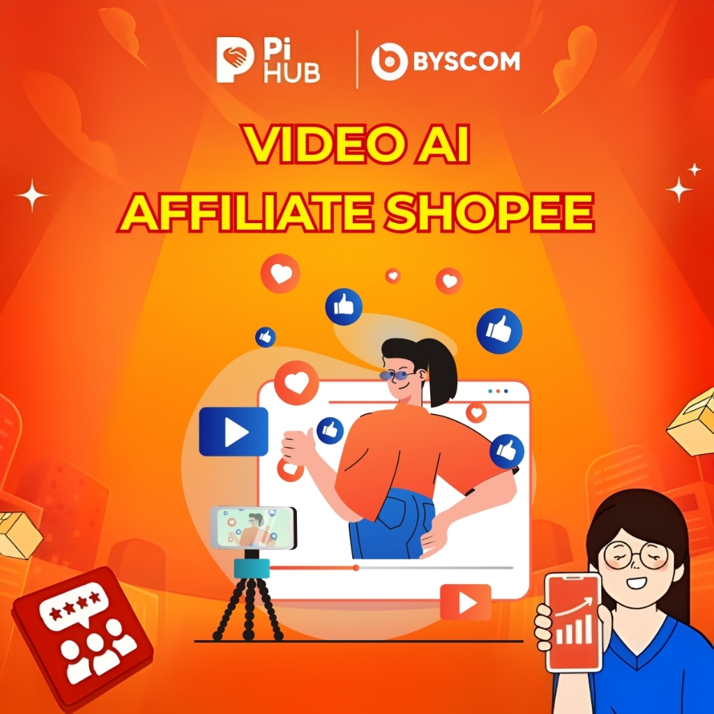 BYSCOM Dịch Vụ Video AI Affiliate Shopee