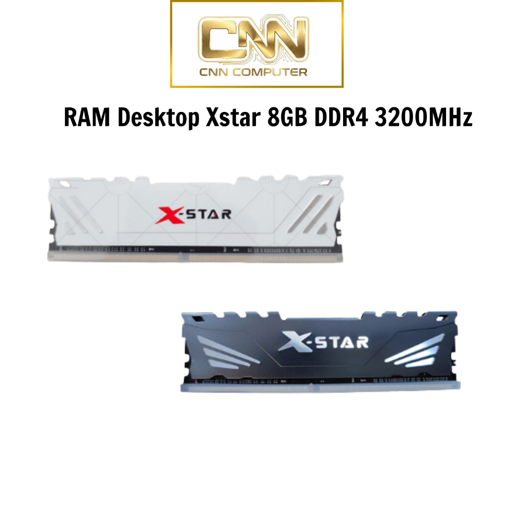 RAM Xstar 8GB DDR4 3200 Cho PC, Tăng Tốc Máy Tính, Chơi Game Mượt, Đa Nhiệm Tốt