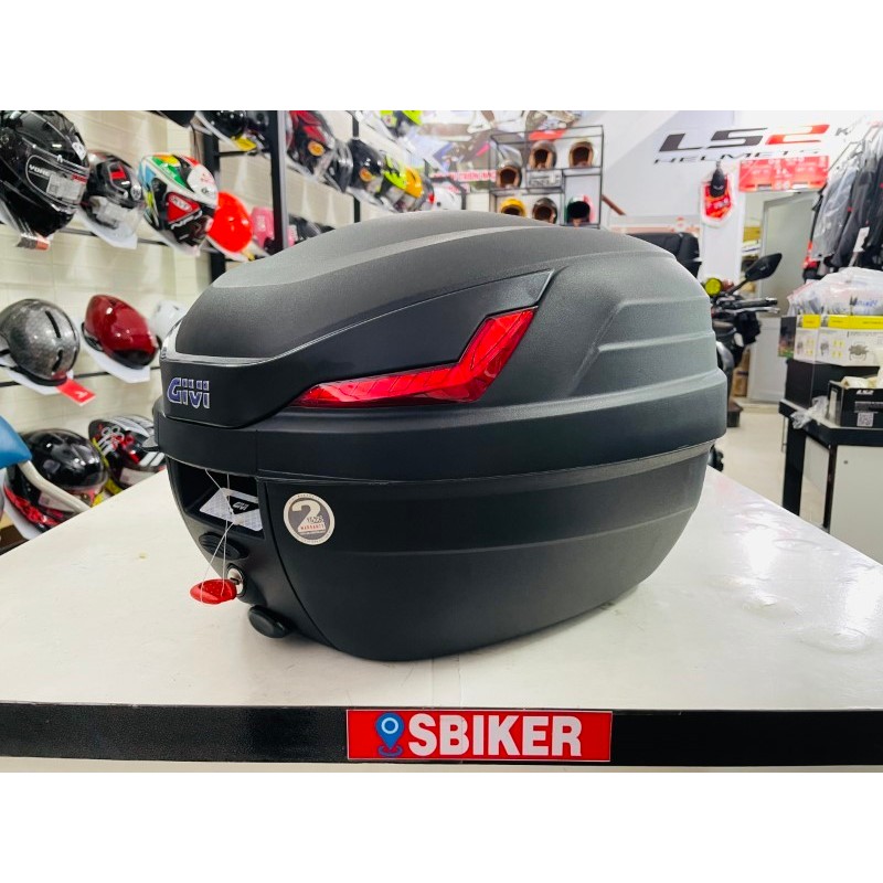 Thùng GIVI B27nx Chính Hãng 27 lít - Kèm Đế + KHÔNG Bao Gồm Baga | THÙNG GIVI SBIKER