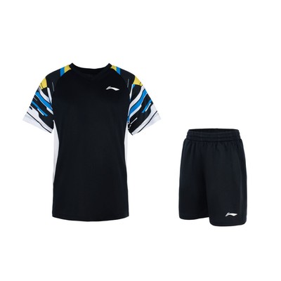 Bộ Quần Áo Cầu Lông (3 màu) Thể Thao Kid Li-Ning Badminton P-AATW036-1V, -2V, -3V