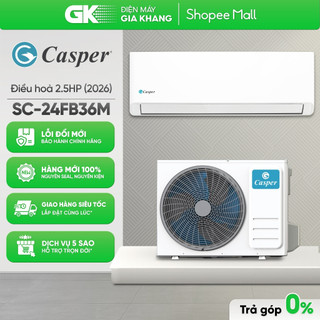 SC-09FB36A | SC-12FB36A | SC-18FB36M | SC-24FB36M Máy Lạnh Casper Mono - [Không Inverter] [Toàn Quốc]