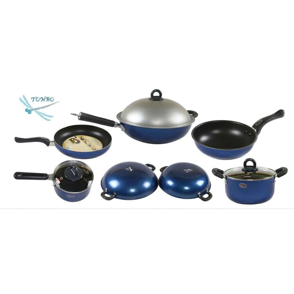 Chảo Tonbo Japan hợp kim nhôm chống dính cao cấp (HF220-HF300 , HB )