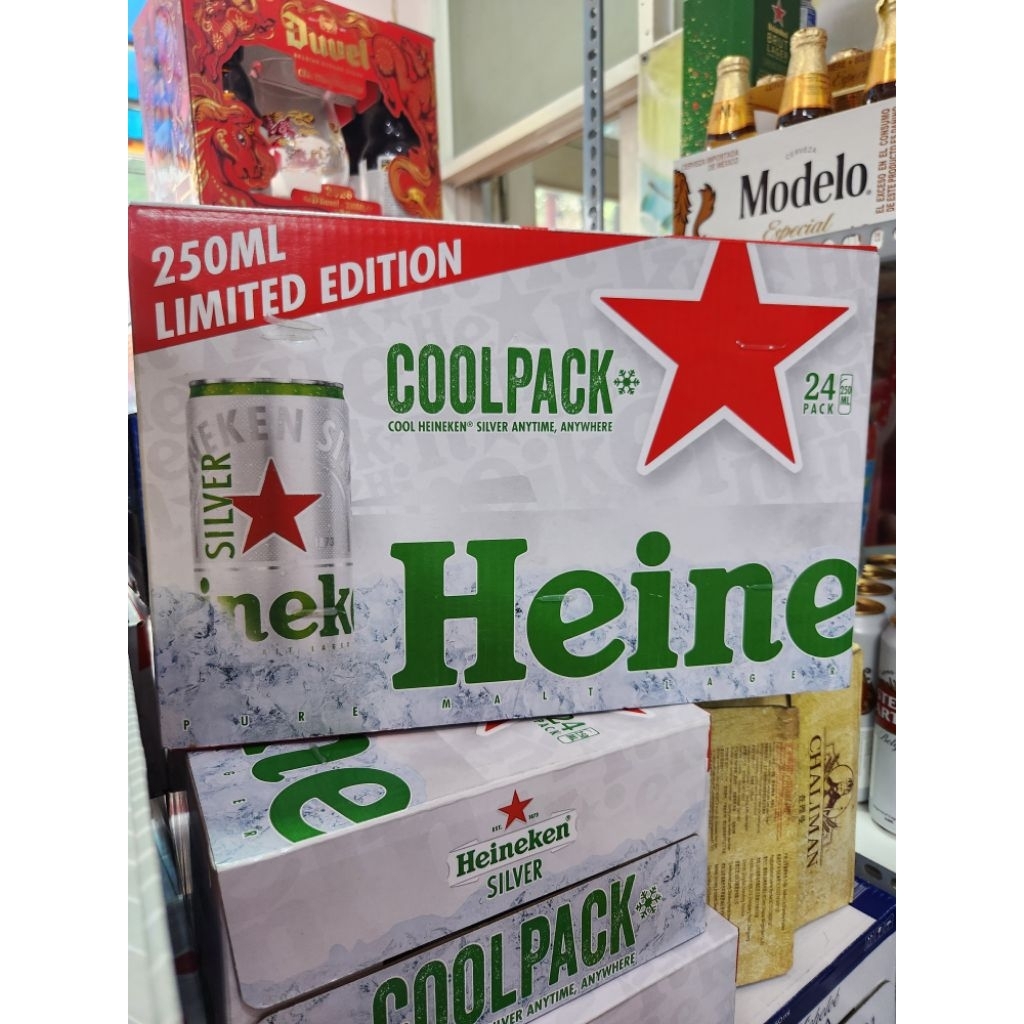 Heineken Silver coolpack 250ml và 330ml