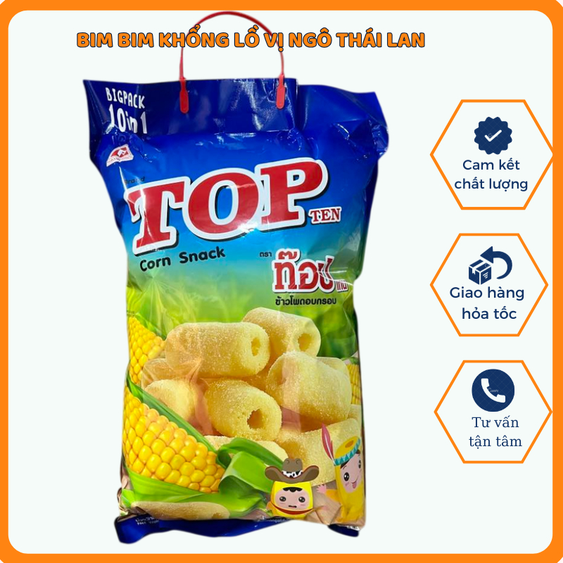 Snack Bim Bim Ngô Khổng Lồ Topten Thái Lan