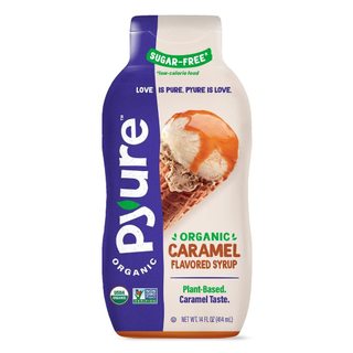 SỐT CARAMEL HỮU CƠ KHÔNG ĐƯỜNG Pyure Organic Caramel Syrup, SUGAR FREE, Non-GMO, Low Carb, KETO, 414ml (14 oz)
