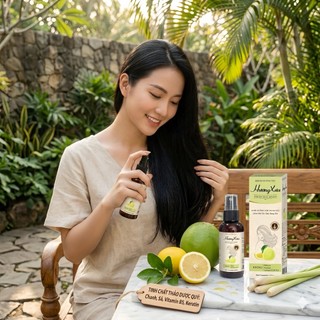 Xịt Dưỡng Tóc Hương Xưa Kích Mọc Tóc, Ngừa Rụng & Phục Hồi Hư Tổn - Bumblebee Cosmetics (60ml)