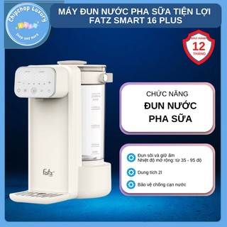 Máy đun pha sữa tiện lợi smart 16 plus bảo hành chính hãng fatzbaby 12 tháng chipchop luxury