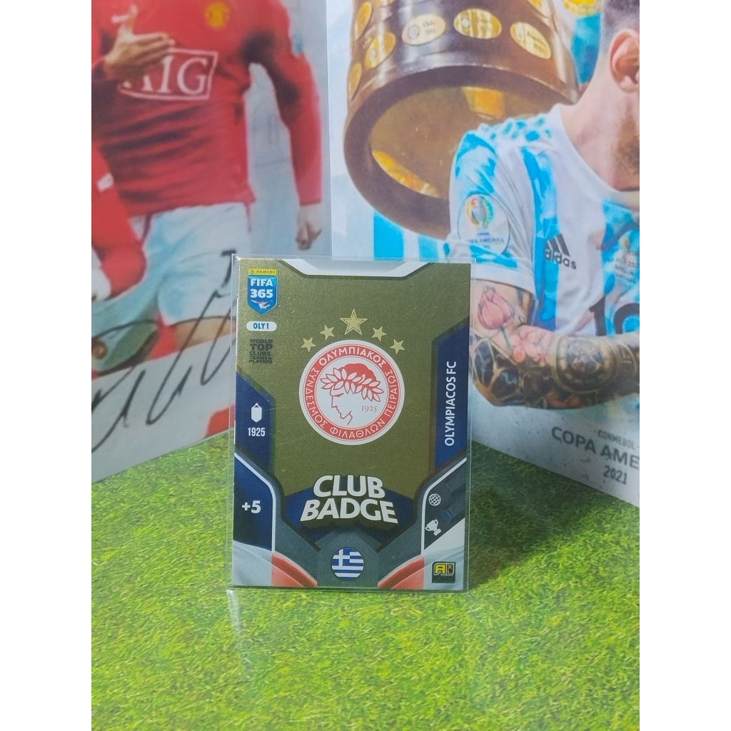 Thẻ bóng đá OLY 1–18 FIFA 365 2026 chính hãng Panini – Olympiacos, insert đẹp, sưu tầm