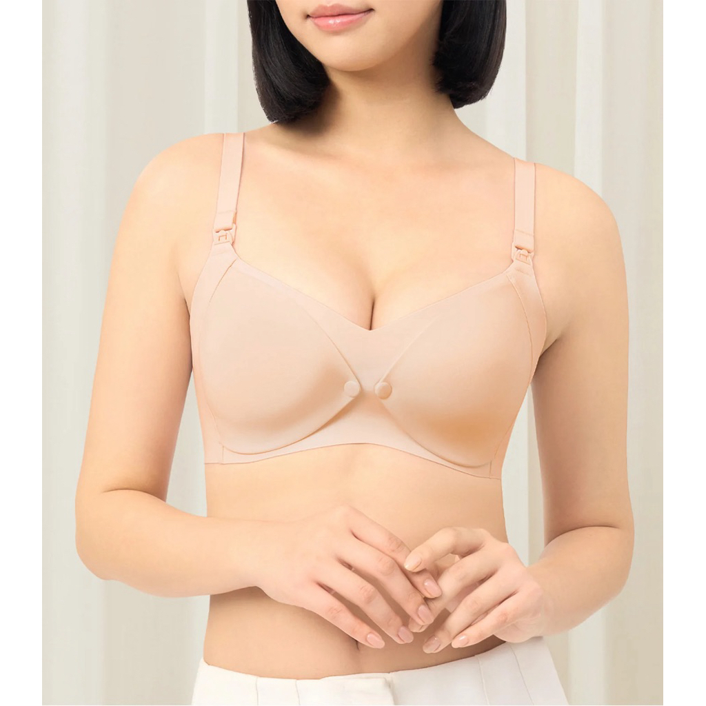 Natural Nursing bra P - Áo lót không gọng cho con bú