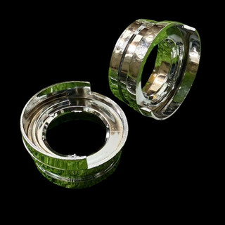 Cặp nhẫn phuộc trước xe CD 67 CL nhựa xi ken sáng bóng
