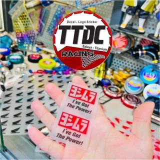 [Giá 1 Tem] Tem Sticker Trong Suốt Yoshimura