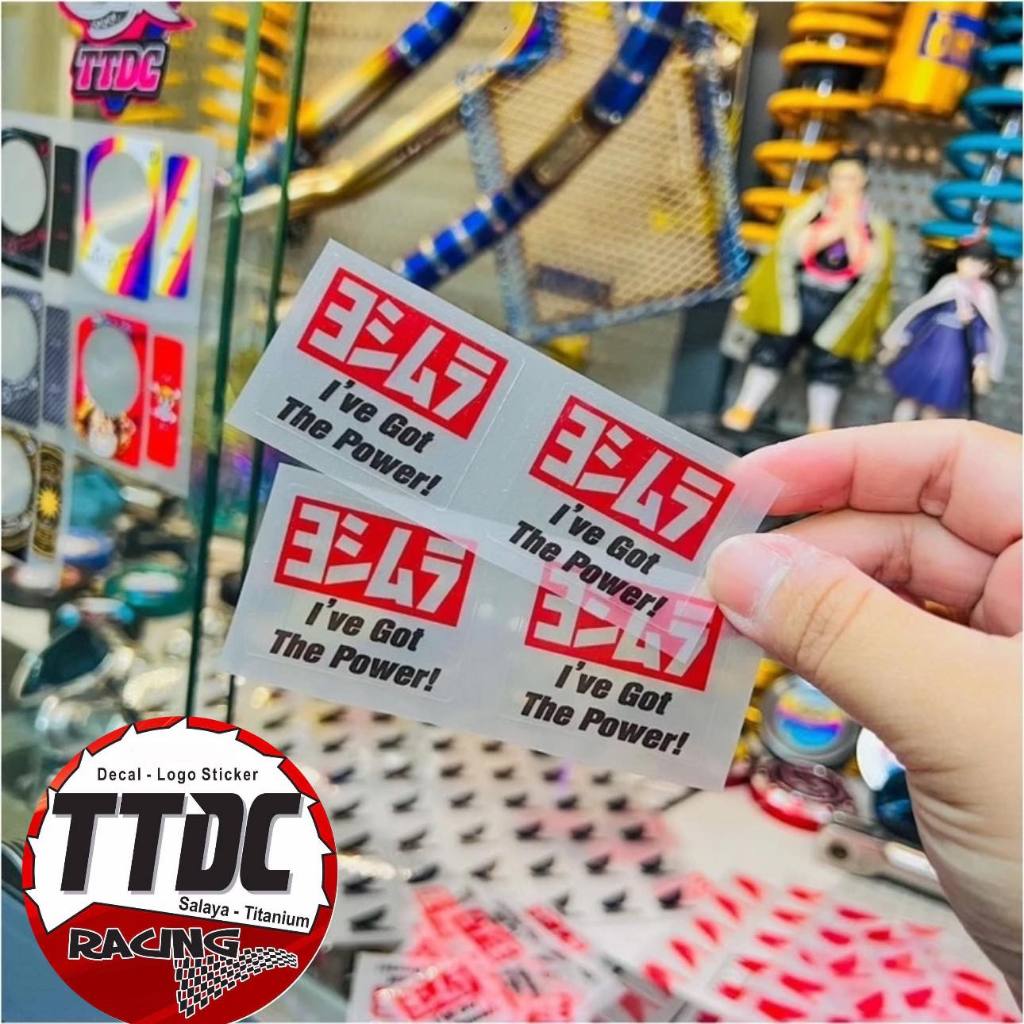 [Giá 1 Tem] Tem Sticker Trong Suốt Yoshimura