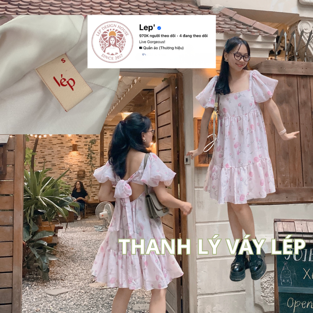 Váy hãng LEP' @lepbytram pass thanh lý