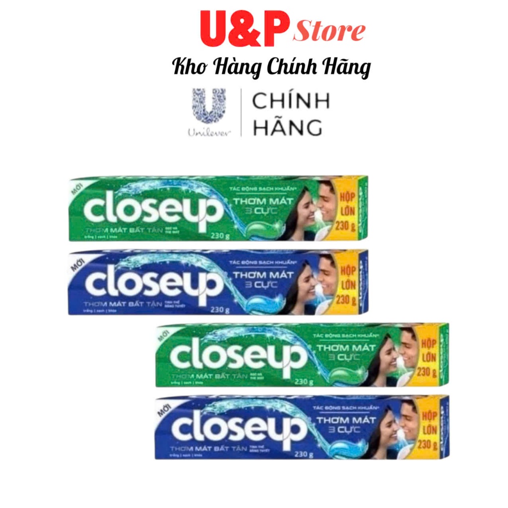 Kem Đánh Răng Closeup Dạng Gel  230G/Tuýp