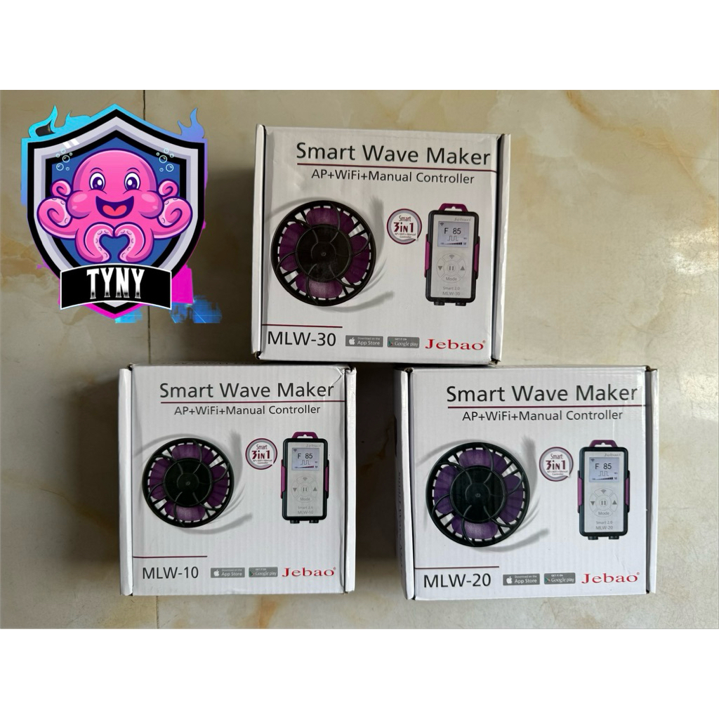 Tạo sóng JebaoMLW-10, MLW-20 wifi mới màn hình hiển thị LCD