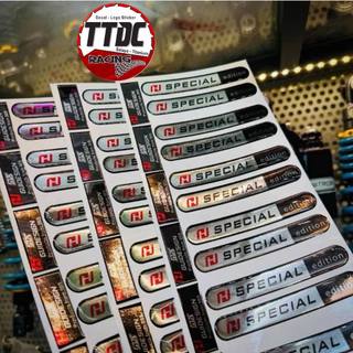 [ Giá 1 cặp ] Tem H2C Special Edition logo nổi 3d