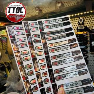 [ Giá 1 cặp ] Tem H2C Special Edition logo nổi 3d