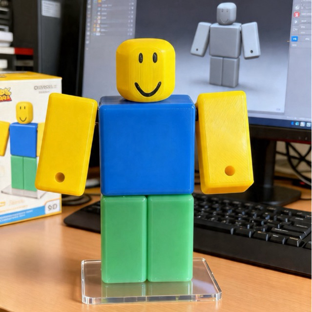 [ROBLOX] Mô Hình Nhân Vật Noob Trong Roblox Có Khớp Linh Hoạt - Sản Phẩm Phù Hợp Cho Người Yêu Thích