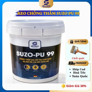 Sơn Chống Thấm Cao Cấp Suzo, Keo Chống Thấm Độ Đàn Hồi Cao, Sơn Chống Thấm Sàn - Tường Đa Năng