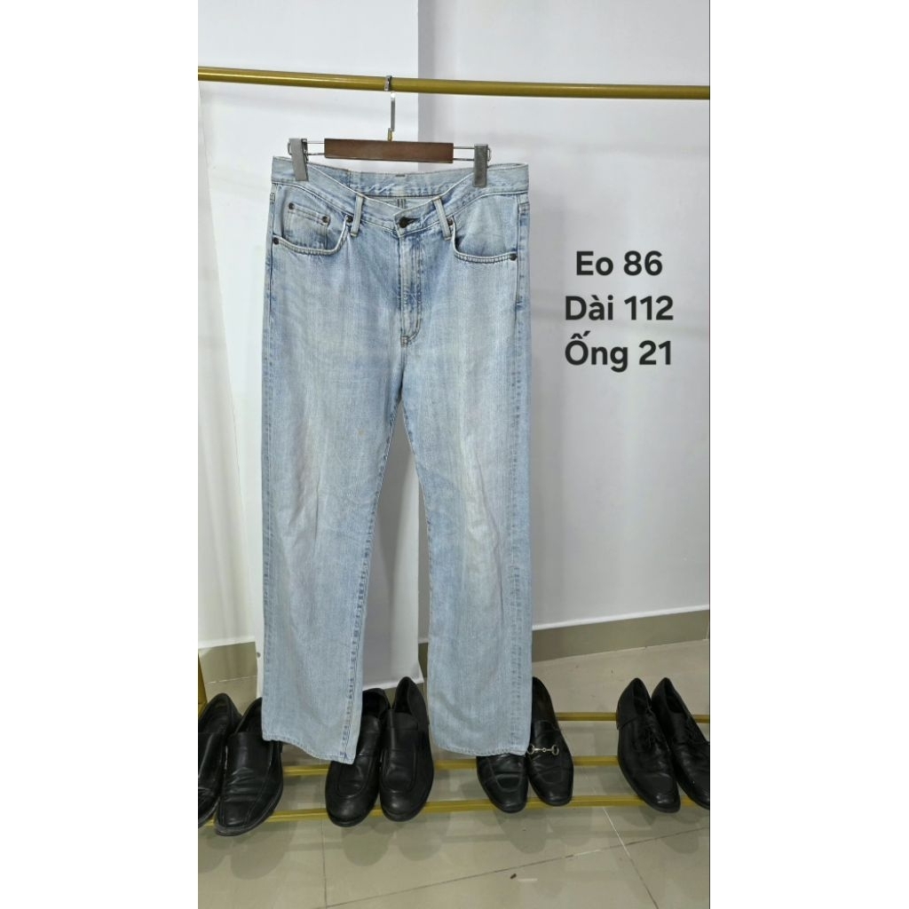 quần Edwin Nhật - size 33 - eo 86