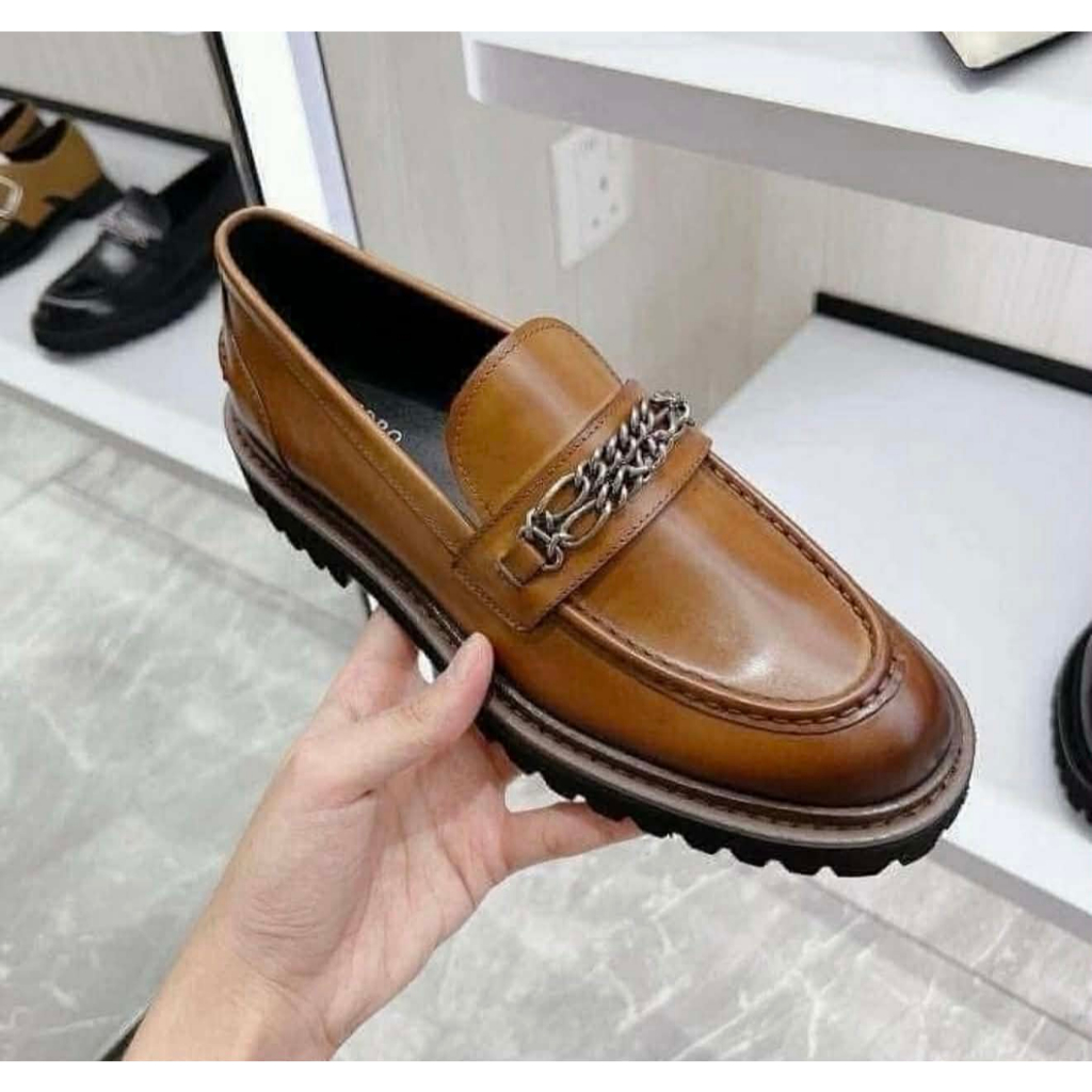 GIÀY LOAFER PEDRO CHÍNH HÃNG DA NÂU CAO CẤP – SIZE 36 ( HÀNG SALE KHÔNG ĐỔI TRẢ )