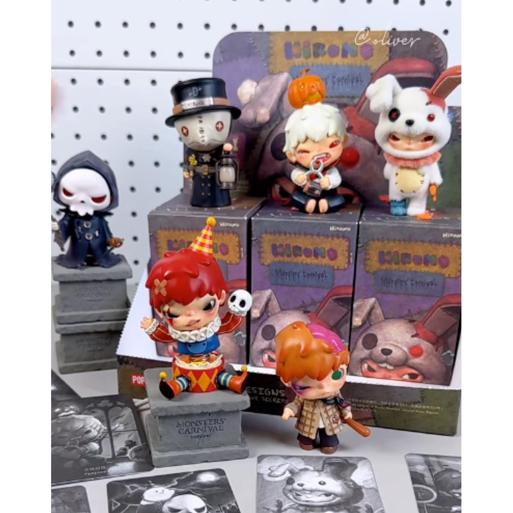 POPMART MÔ HÌNH HIRONO MONSTERS CARNIVAL VOL 10 BLINDBOX/CHECK CARD ( CHÍNH HÃNG SẴN HÀ NỘI )