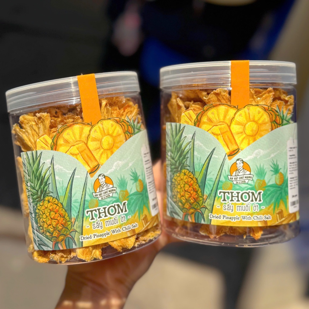 Khóm/ Thơm Sấy Muối Ớt