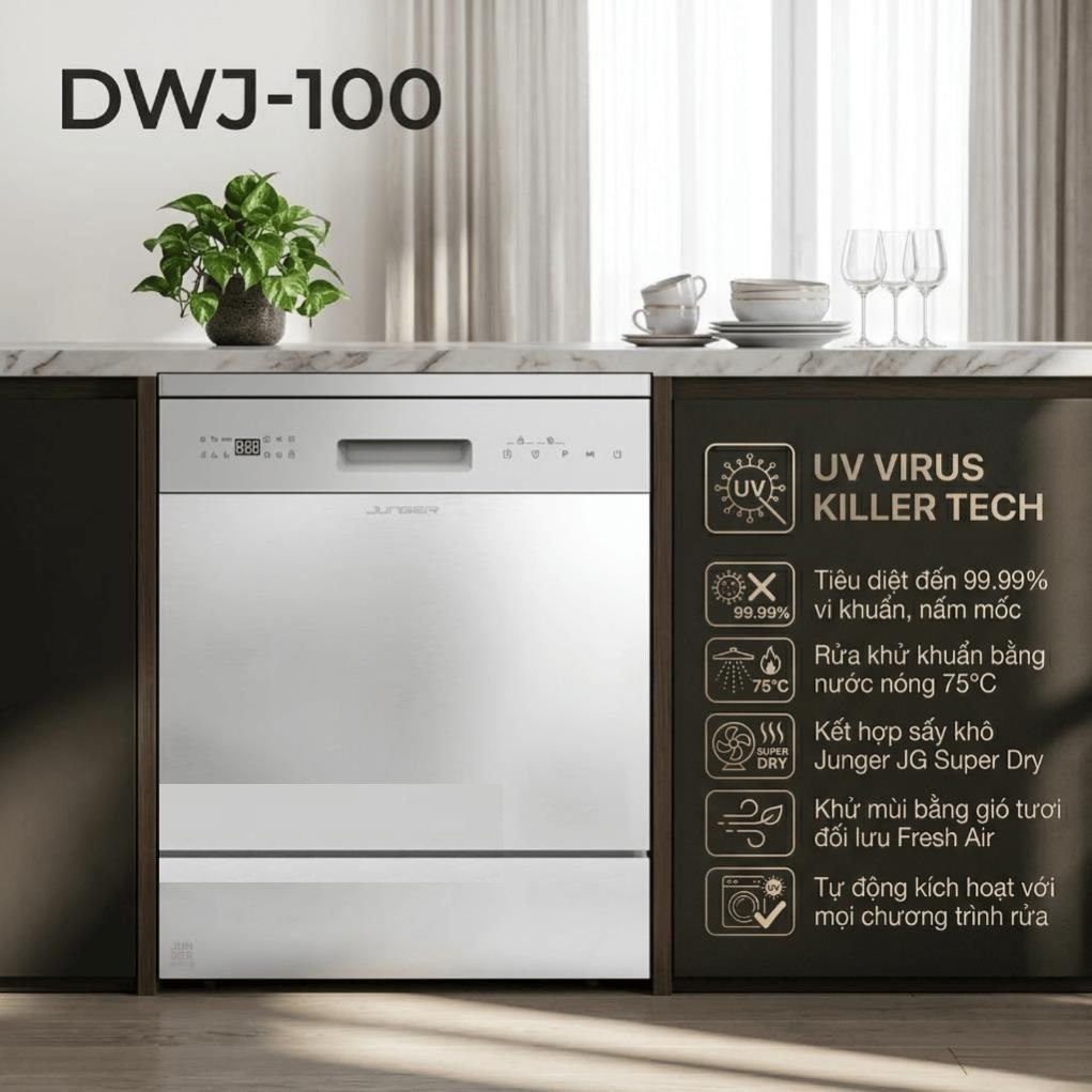 EFC3862MS  - New 2026 | Máy Rửa Chén Electrolux EFS6010BW/ EFC3862MS 8 Bộ - Đời Mới 2026, Rửa Sạch S