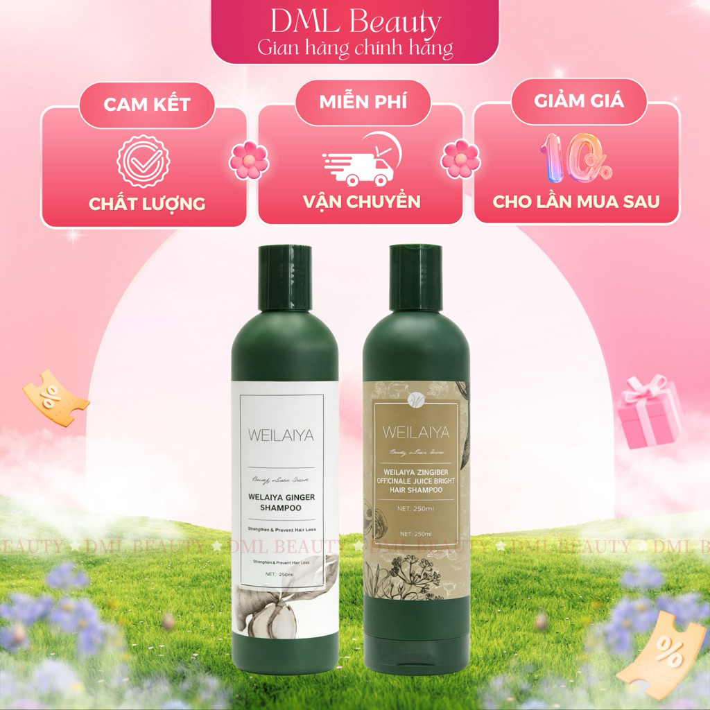 DẦU GỘI GỪNG WEILAIYA – GINGER SHAMPOO 250ML