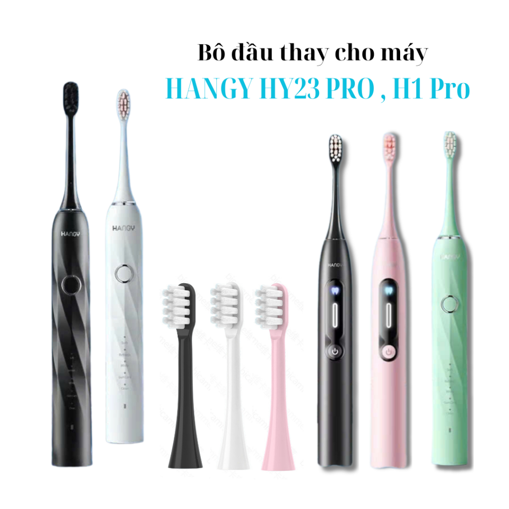 Set 3 Đầu thay cho máy HangY HY23 Pro, H1 Pro, HY23, H1 Electric,