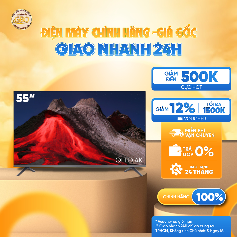 L55MB-APSEA - Google Tivi Xiaomi A Pro QLED 55 inch 4K