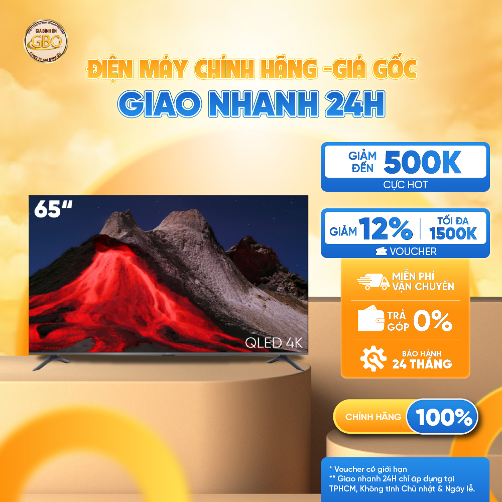 L65MB-APSEA - Google Tivi Xiaomi A Pro QLED 65 inch 4K