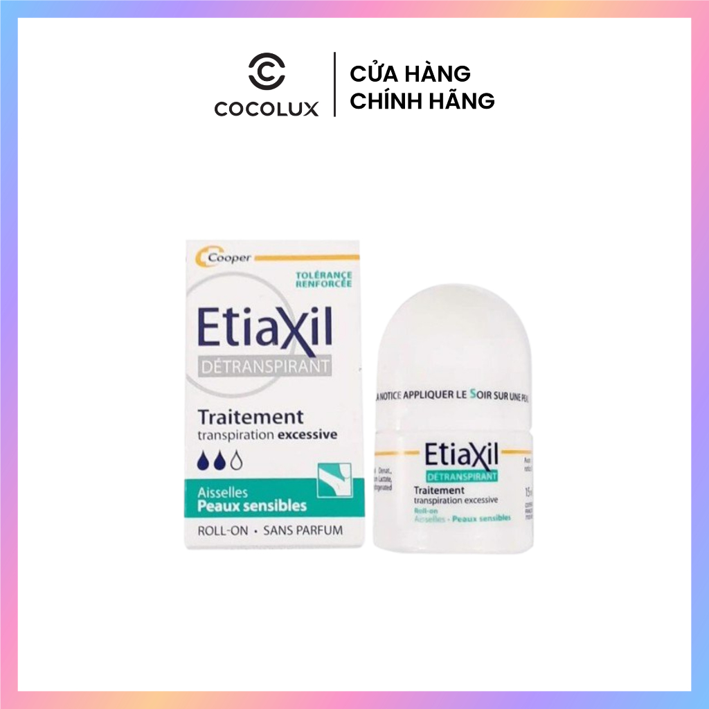 Lăn Khử Mùi EtiaXil 15ml