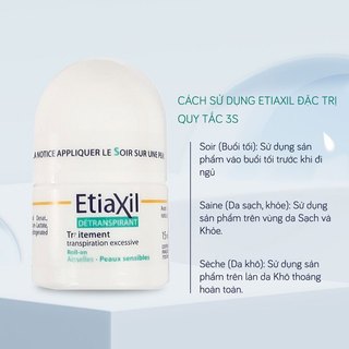 Lăn Khử Mùi EtiaXil 15ml