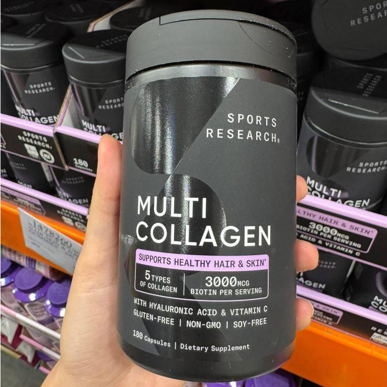Sports Research Multi Collagen - Viên Uống Collagen Mỹ