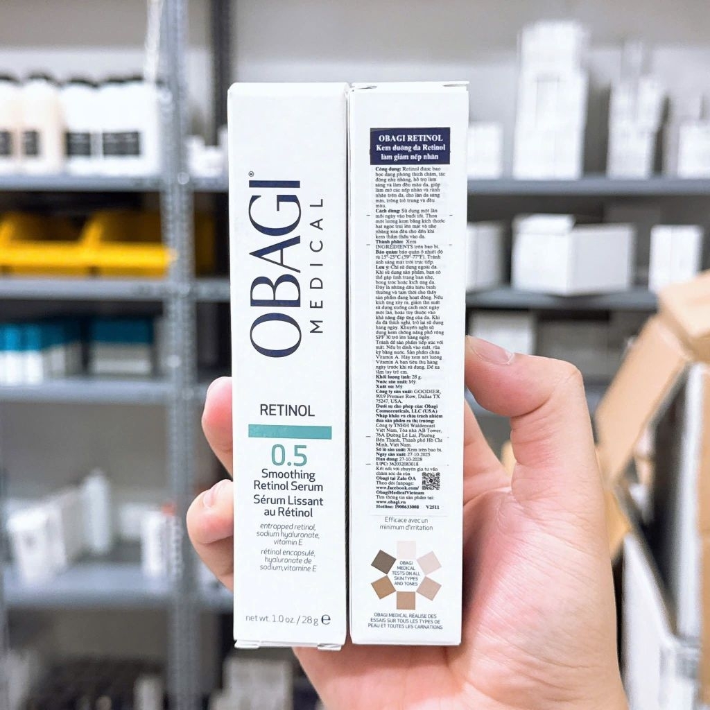 Kem Dưỡng Ẩm & Giảm Nếp Nhăn Obagi Retinol 1.0 28g
