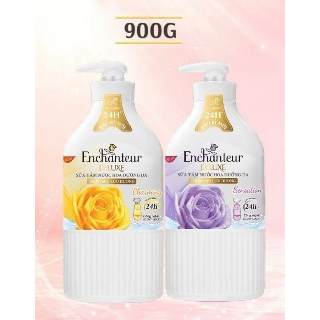 Sữa Tắm Enchanteur Charming/ Sensation 900g