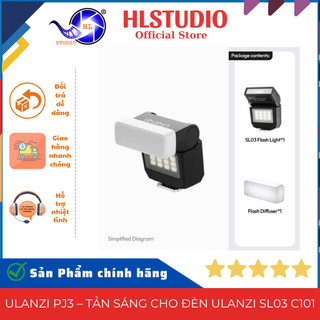 Ulanzi PJ03 Tản Sáng Cho Đèn Ulanzi SL03 C101 6500K CRI 97 HL Studio