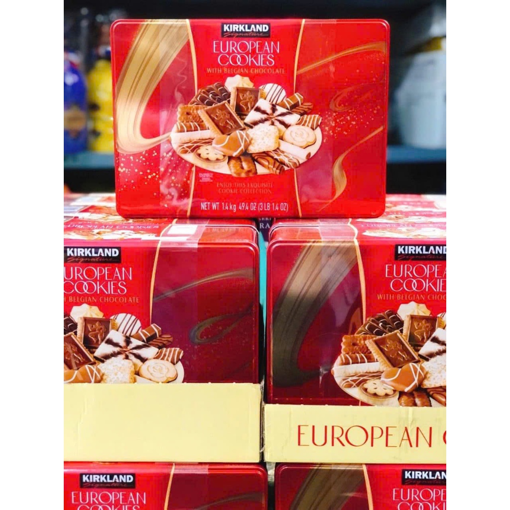 Bánh Chocolate European Cookies Kirkland Mỹ