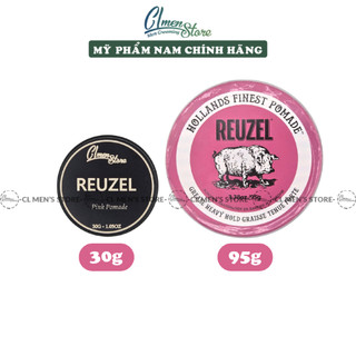 Pomade vuốt tóc Reuzel Pink Pomade Heo hồng - Mẫu thử 30g & 95g