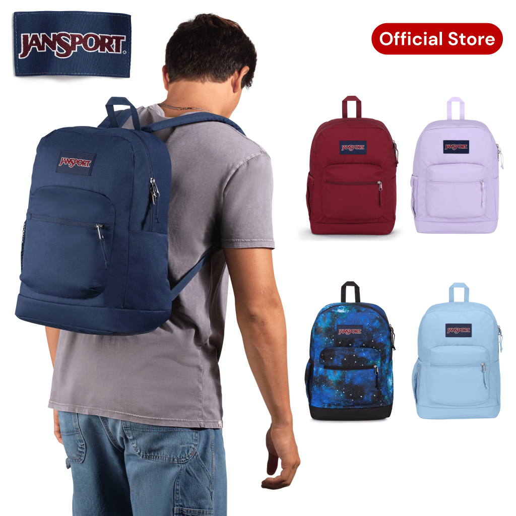 Balo chính hãng Jansport (USA) Cross Town Plus 26 lít, tiện lợi, độ bền cao, bảo hành 1 năm JS0A7ZNZ