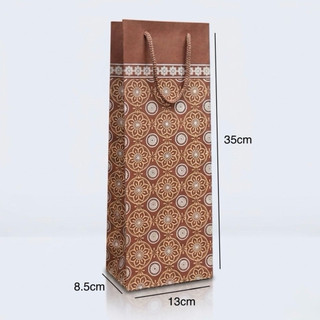 Túi giấy đựng rượu đơn combo 100c