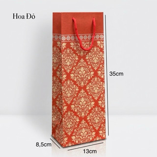 Túi giấy đựng rượu đơn combo 100c