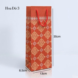 Túi giấy đựng rượu đơn combo 100c