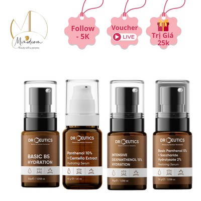 Tinh Chất DRceutics B5 basic, 10%, 15% Serum cấp ẩm phục hồi toàn diện 30ml, 100ml